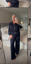 Load image into Gallery viewer, The sports luxe zip through jacket tracksuit
