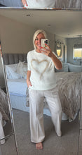 Load image into Gallery viewer, The Lexi sparkle heart knit
