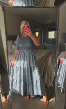 Load image into Gallery viewer, The Georgie gingham maxi dress
