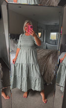 Load image into Gallery viewer, The Georgie gingham maxi dress
