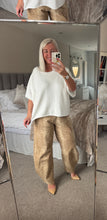 Load image into Gallery viewer, The Deer print barrel jeans
