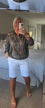 Load image into Gallery viewer, The Palma silk embroidered sheer jacket
