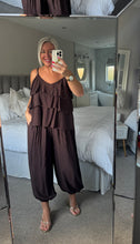 Load image into Gallery viewer, The saints crinkle trouser suit
