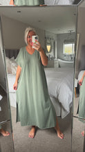 Load image into Gallery viewer, The Saints stud jersey t shirt dress
