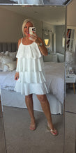 Load image into Gallery viewer, The Palma chiffon tiered strappy dress
