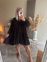 Load image into Gallery viewer, The cord smock dress
