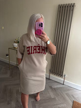 Load image into Gallery viewer, SALE The Cherie t shirt dress with pockets (no return on sale items )
