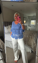 Load image into Gallery viewer, The Bora Bora crochet top with separate vest
