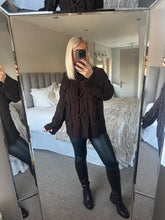 Load image into Gallery viewer, The Kriss cross cable knit jumper
