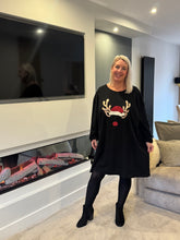 Load image into Gallery viewer, The Jersey sequin Christmas dress

