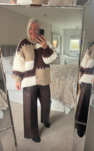 Load image into Gallery viewer, The chunky patchwork jumper
