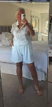 Load image into Gallery viewer, The Bora Bora embroidered sleeveless shirt
