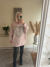 Load image into Gallery viewer, The supersoft sparkle heart jumper
