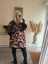 Load image into Gallery viewer, The animal print quilted coat
