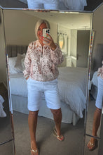 Load image into Gallery viewer, The Palma silk embroidered sheer jacket
