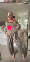 Load image into Gallery viewer, The washed look jersey star tracksuit
