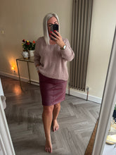 Load image into Gallery viewer, The Pu magic skirt
