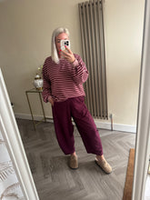 Load image into Gallery viewer, The striped jersey tops
