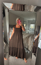 Load image into Gallery viewer, The saints frill sleeve maxi dress
