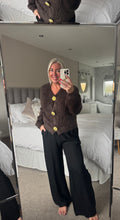Load image into Gallery viewer, The Lottie gold button cardigan
