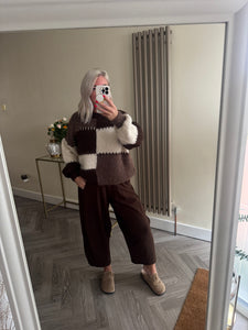 The patchwork jumper