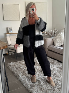 The jersey cocoon trousers