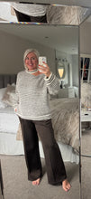 Load image into Gallery viewer, The Ellie striped cut out knit
