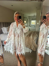 Load image into Gallery viewer, The Bora Bora lace smock dress
