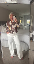 Load image into Gallery viewer, The tie waist palm zip jacket
