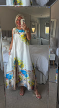 Load image into Gallery viewer, The Amalfi lemon satin dress with pockets
