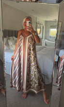 Load image into Gallery viewer, The satin baroque strappy dress
