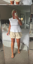 Load image into Gallery viewer, The Ibiza puff hem shorts
