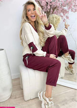 Load image into Gallery viewer, The Luxe jersey black tab tracksuit
