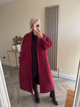 Load image into Gallery viewer, The molly eyelash coat with pockets
