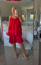 Load image into Gallery viewer, The Palma chiffon tiered strappy dress
