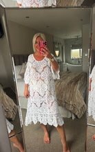 Load image into Gallery viewer, The Bora Bora crochet dress
