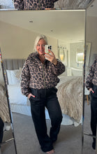Load image into Gallery viewer, The Chelsea animal print zip jacket with pockets
