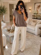 Load image into Gallery viewer, The Esme tank top with button detail
