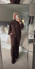 Load image into Gallery viewer, The sports luxe jersey zip tracksuit
