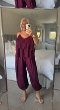 Load image into Gallery viewer, The saints crinkle trouser suit
