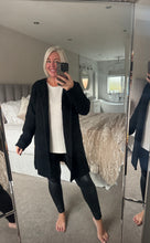 Load image into Gallery viewer, The Boucle coatigan with pockets
