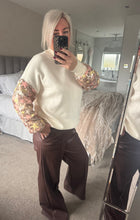 Load image into Gallery viewer, The sequin star sleeve Supersoft knit
