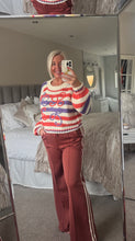 Load image into Gallery viewer, The seam stripe pin tuck joggers with pockets

