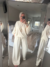 Load image into Gallery viewer, The chiffon pinstripe trouser suit
