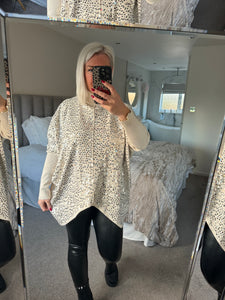 The Laetitia mem v hem sequin jumper