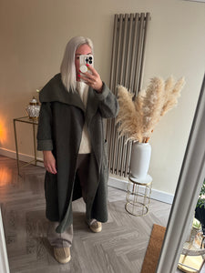 The waterfall boucle coat