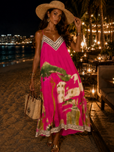Load image into Gallery viewer, The Amalfi satin strappy dress
