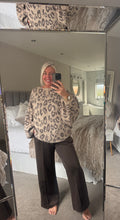 Load image into Gallery viewer, The animal print slouch jumper
