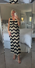 Load image into Gallery viewer, The Bora Bora zig zag crochet dress
