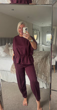 Load image into Gallery viewer, The sports luxe tie waist tracksuit
